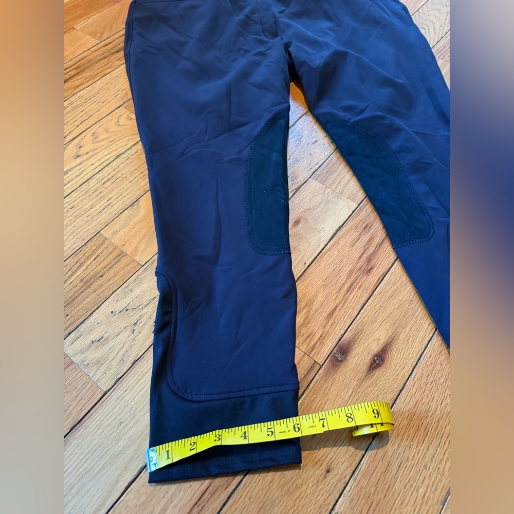 Piper by SmartPak Full Seat Breeches 38R Women’s Blue Equestrian Riding Pants - Picture 12 of 14